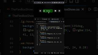 Minimal Social Links UI That Looks TOO Clean 😮✨ | TheFlexBoxShow | #shorts #theflexboxshow