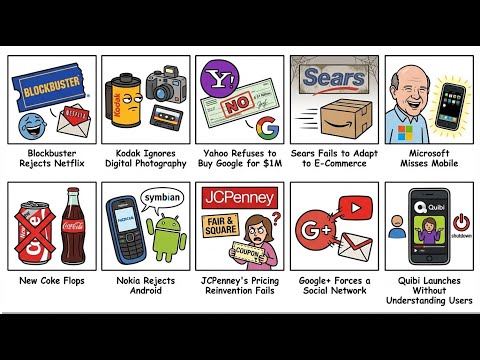 The Worst Business Decisions That Cost Billions | Failures Explained Like You're 5