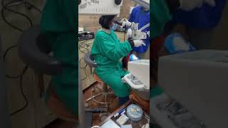 Root canal specialist uses so many high tech instruments. #dentist rootcanalspecialist #