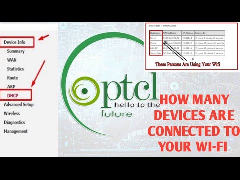 How Many Devices Or Users Are Connected To Your Wi-Fi (PTCL Wi-Fi)