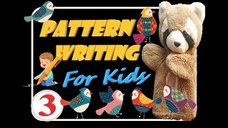 10.Art Integrated Project 2023-24 - English Pattern writing - Right, Left Semi Circles -Tingly Tintu