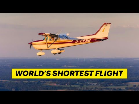 LESS THAN A MINUTE FLIGHT