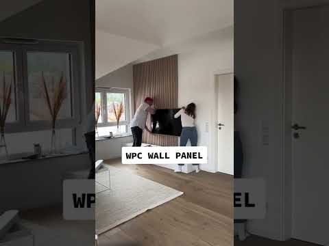 Wpc wall panel #wpc #wpcdecking