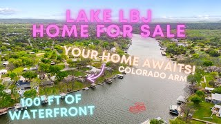 Lake LBJ Home For Sale! This is the Lake House you've wanted since you were a kid! MLS Luxury Group
