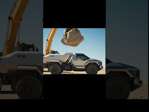 #ExcavatorChallenge #HeavyMachineWork #SatisfyingLift #ConstructionVibes #cybertruck
