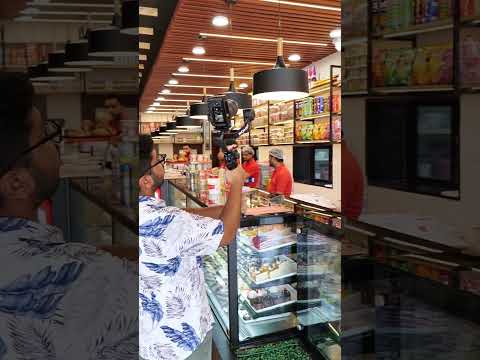 The Move vs The Shots! Bts of how I get closeup detailed shots when filming for restaurants  #shorts