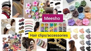Trending Hair Clips and hair accessories from Meesho | Daily wear hair clips 