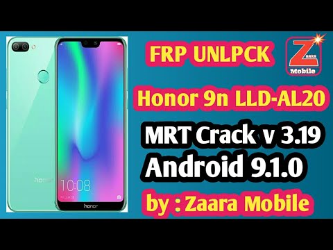 Honor 9n LLD -AL20 Frp unlock by MRT Crack V3.19.