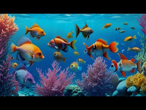 fish poem for kid | nursery rhymes | learn fishes name with song