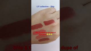 #myglamm Liquid Lipstick- Ship, Cupcakey, Swinger, Holmes, Pie Hunt, Feeling Epic, Nude Bombshell
