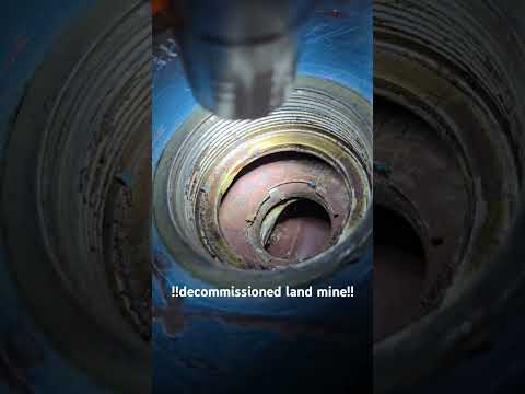 decommissioned land mine m6 1944