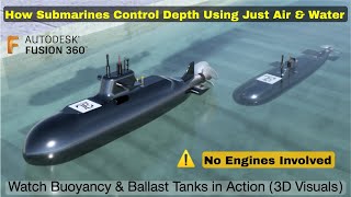 How Submarines Dive and Float – Explained with 3D Animation & Real Engineering #submarine#technology