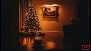 Cozy Christmas Ambience 🎄 | Warm Aesthetic Living Room | Relaxing Background Visuals