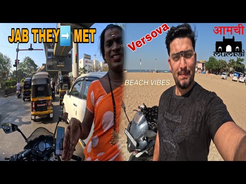 Versova 🌊 Beach:This Was Unexpected !! Versova Calling...📞 | City Ride |Jab they Met  | #beach #2024