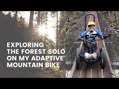 Solo forest exploring without my wheelchair | Vanlife|