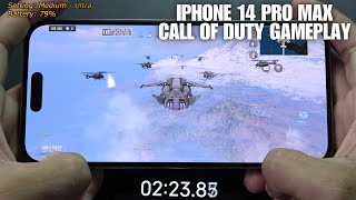 iPhone 14 Pro Max Call of Duty Gameplay | Apple A16 Bionic