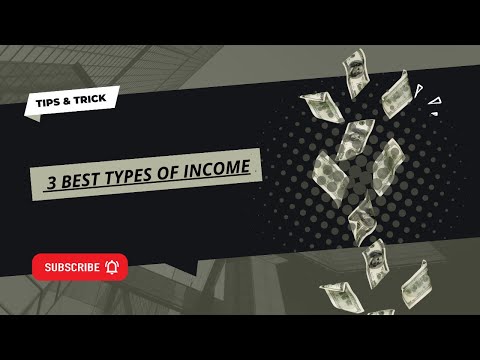 What are the 3 Best Types of Income for Wealth Creation #financialfreedom #selfimprovement