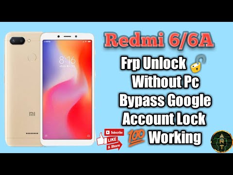 Redmi 6/6a Frp Bypass without Pc Latest Simple Trick