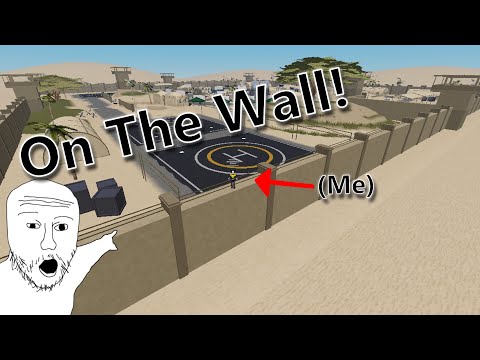 How To Get Outside Of The Trading Hub (Kinda) (Roblox War Tycoon)