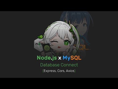 MySQL Connect With Express JS