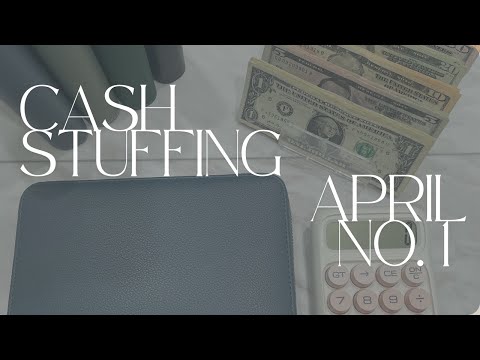 Weekly Cash Stuffing | April No. 1 #cashstuffing #cashenvelopestuffing #cashenvelopes #budgeting