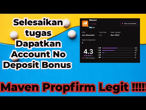 No Deposit Bonus Maven Trading 2026