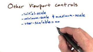 User Scalable - Mobile Web Development
