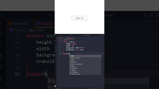 🎯 Smooth CSS Button Hover Transition | HTML & CSS