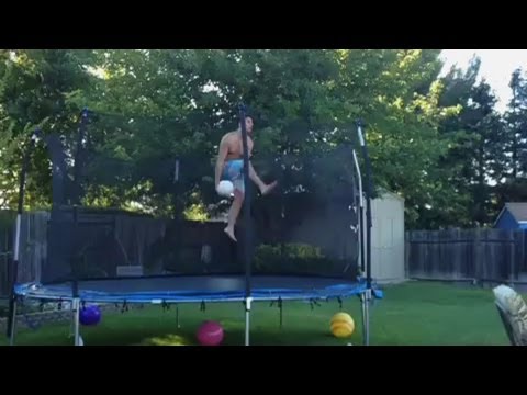Epic Trampoline Pool Shot (Dom)