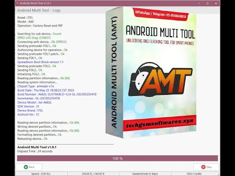 How to install Android Multi Tool v1.3.0.8 For Unlocking Android devices
