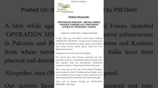 Operation Sindoor #Strike #indopaknews indopak