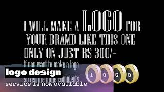 logo design service is now available