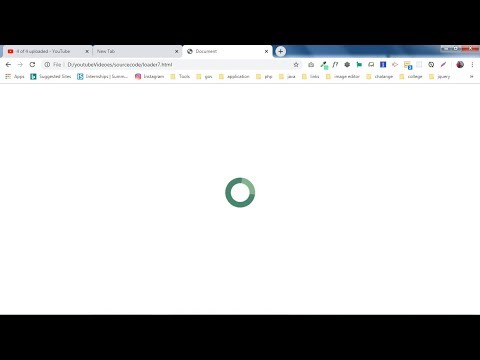 css spinner Loader