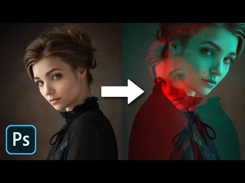 Due tone In photoshop 2021 #Shorts