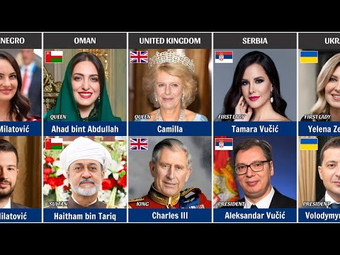 The First Lady of Each Country 👑