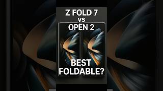 Samsung Z Fold 7 vs OnePlus Open 2 – Foldable Showdown!#Tech #Comparison #Shorts #2025Gadgets.