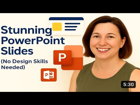 The Secret to Stunning PowerPoint Slides (No Design Skills Needed)