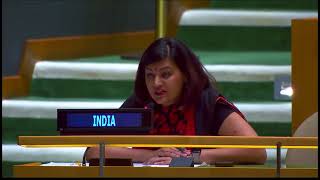 India exercises its Right of Reply at #UNGA80, reaffirming its strong stance on global issues .