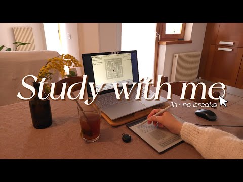 1 HOUR STUDY SESSION - Study with me and chirping birds