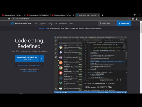 1.Visual studio code setup.