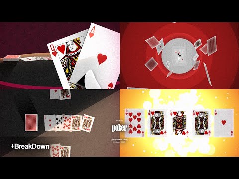 Poker(포커) 모션그래픽 + breakdown