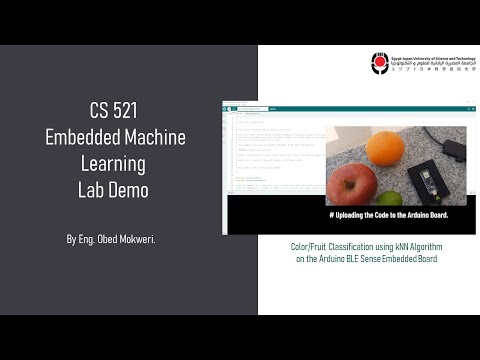 Fruit Classification in Arduino Using the KNN Algorithm