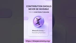 Why Contributing Online Doesn’t Pay — Until Now | Contribute2Earn by Sharp Economy