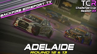 BSTV TCR Challenge Cup │ Season 23 - Rounds 12 and 13 - Adelaide Street Circuit