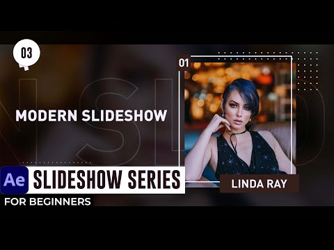 Cinematic modern slideshow in after effects tutorial