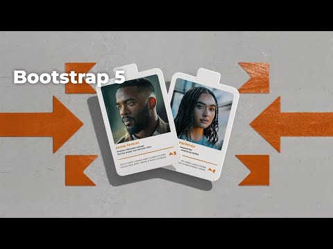 Bootstrap 5 Profile Card Designs (Creative CSS)