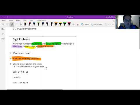 9 7 Puzzle Problems Part 1