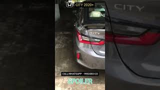 Honda City lip spoiler💯🔥 | City Spoiler Installed🔥 Call - 9953583666 #shorts #honda