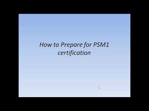 How to Prepare for Professional Scrum Master (PSM 1) certification