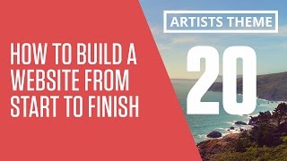 How to Build a Responsive Website From Start to Finish - font icons & social contacts - part 20